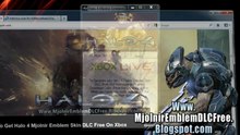 How to Get Halo 4 Mjolnir Emblem Skin DLC Free!!