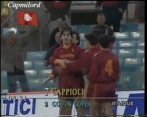 ROMA-Sampdoria 2-1 Cappioli (2) Ritorno Ottavi di Finale Coppa Italia 16-12-1993