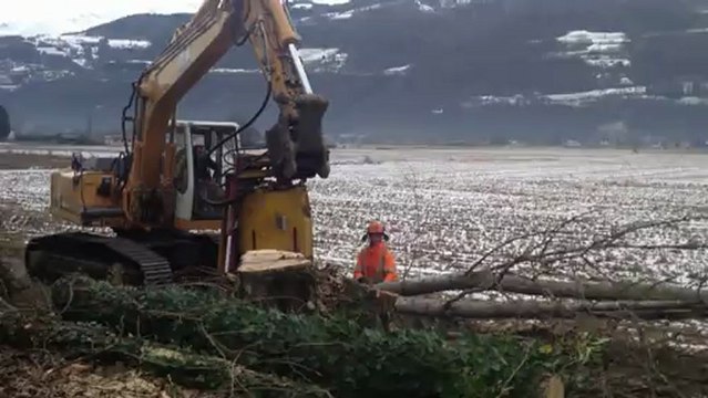 cisaille forestière escomel socite G.R.D.E TRAVAUX FORESTIER