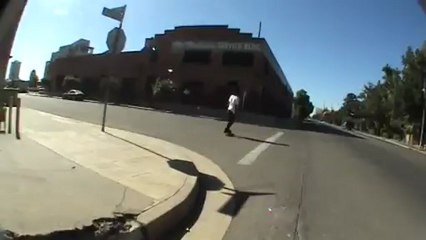 Nollie Flip Down Slope Fresno R Street