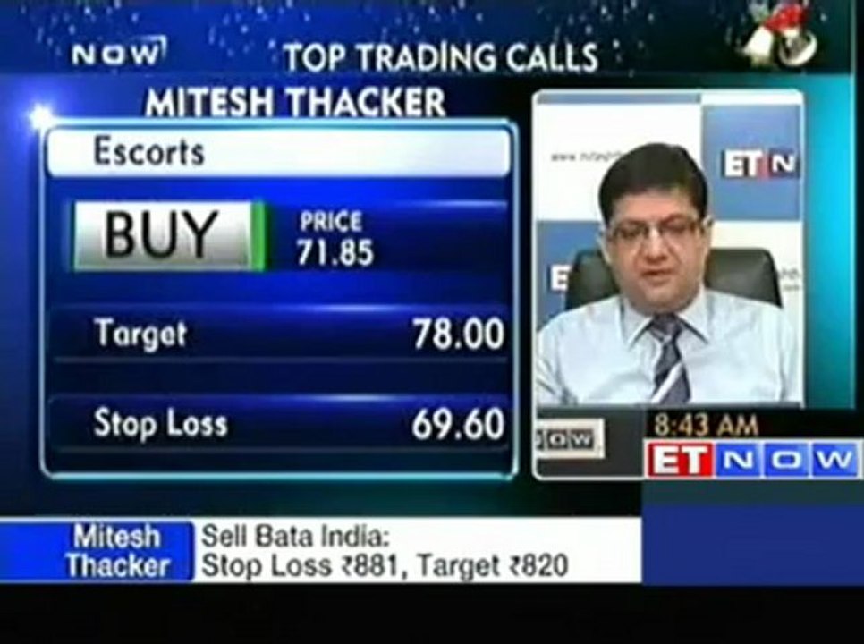 Buy Escorts, Sun Pharma, Tata Motors- Mitesh Thacker