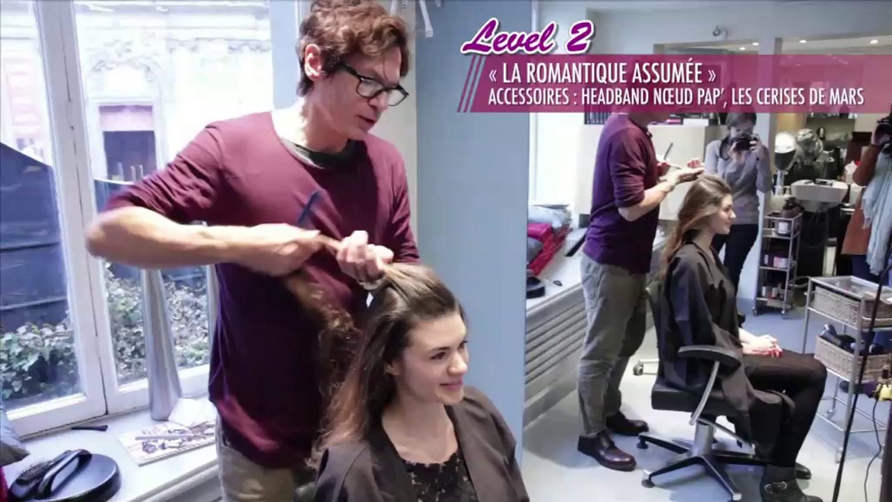 Préparation pour le réveillon : La coiffure avec un headband