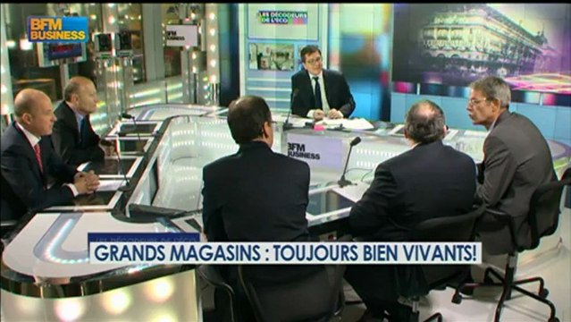 Les grands magasins : toujours bien vivants ! - 24 décembre - BFM : Les décodeurs de l'éco 3/4