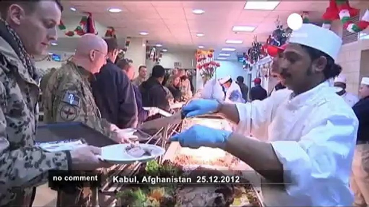 Afghanistan: NATO troops get a taste of the... - no comment
