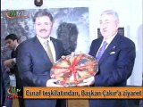 Esnaf Teşkilatından Başkan Çakıra Ziyaret   25 12 2012