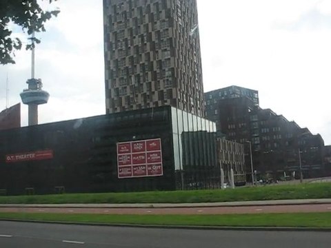 Rotterdam, Pays-Bas : gratte ciel du centre ville