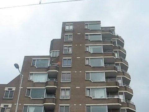 Rotterdam, Pays-Bas : gratte ciel du centre ville