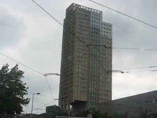 Rotterdam, Pays-Bas : gratte ciel du centre ville