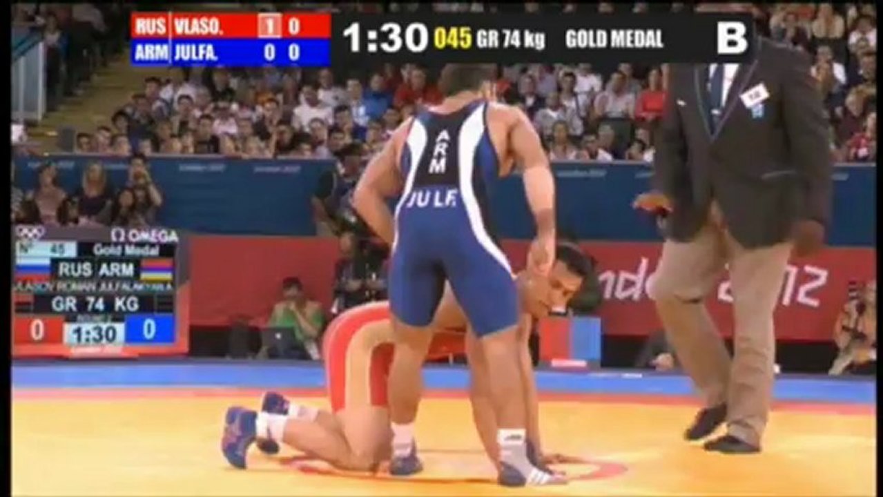 Meilleurs moments lutte gréco-romaine J.O Londres part 4