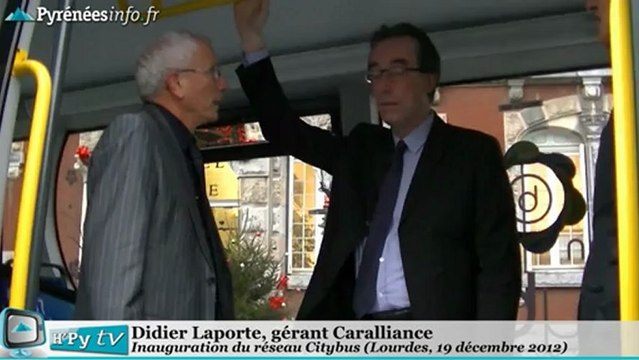 Lourdes Inauguration de Citybus (19 décembre 2012)