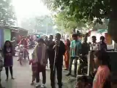 GOSPEL oPEN AIR PREACHING BY Evangelist Hemant & daughter Glory Daniels