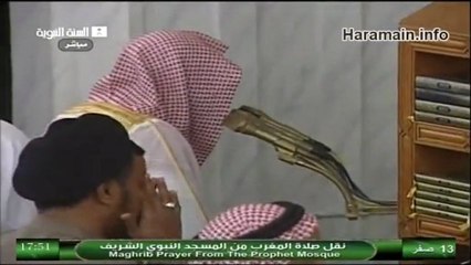 Madinah Maghrib 26-12-12 Sheikh Budair