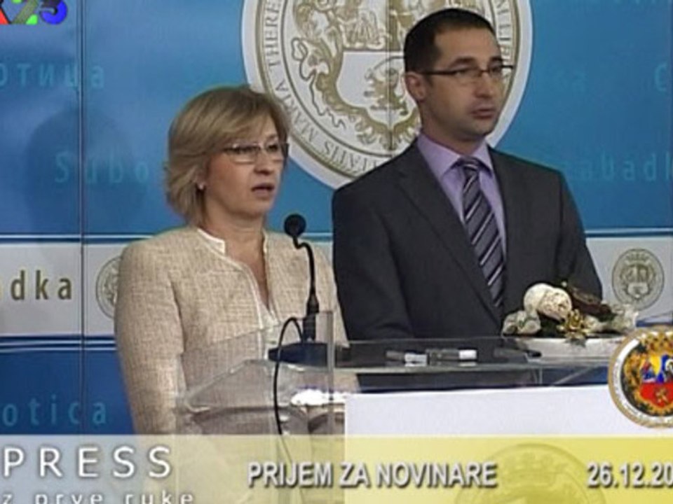 K23TV - Press iz prve ruke - Prijem za novinare - 26. decembar 2012.