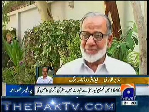 Geo news 9pm bulletin – 26th December 2012 - Part 2