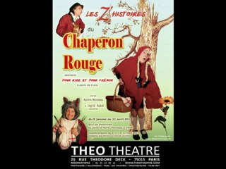 Les z'histoires du chaperon rouge au  Théo théâtre