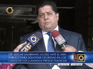 Diputado Edgar Zambrano: “Los derechos humanos no tienen fronteras ni barreras”