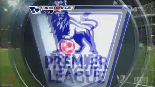 هدف فان بيرسى أمام نيوكاسل يونايتد 4_3 26_12_2012