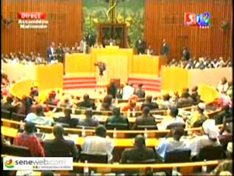 Motion de Censure :Discours du PM Abdoul Mbaye