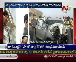 Hero Yasho Sagar car accident visuals