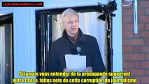 Discours de Julian Assange, fondateur de Wikileaks, depuis l'ambassade équatorienne à Londres  Apprenez, défiez, agissez maintenant ! - 20 Décembre 2012
