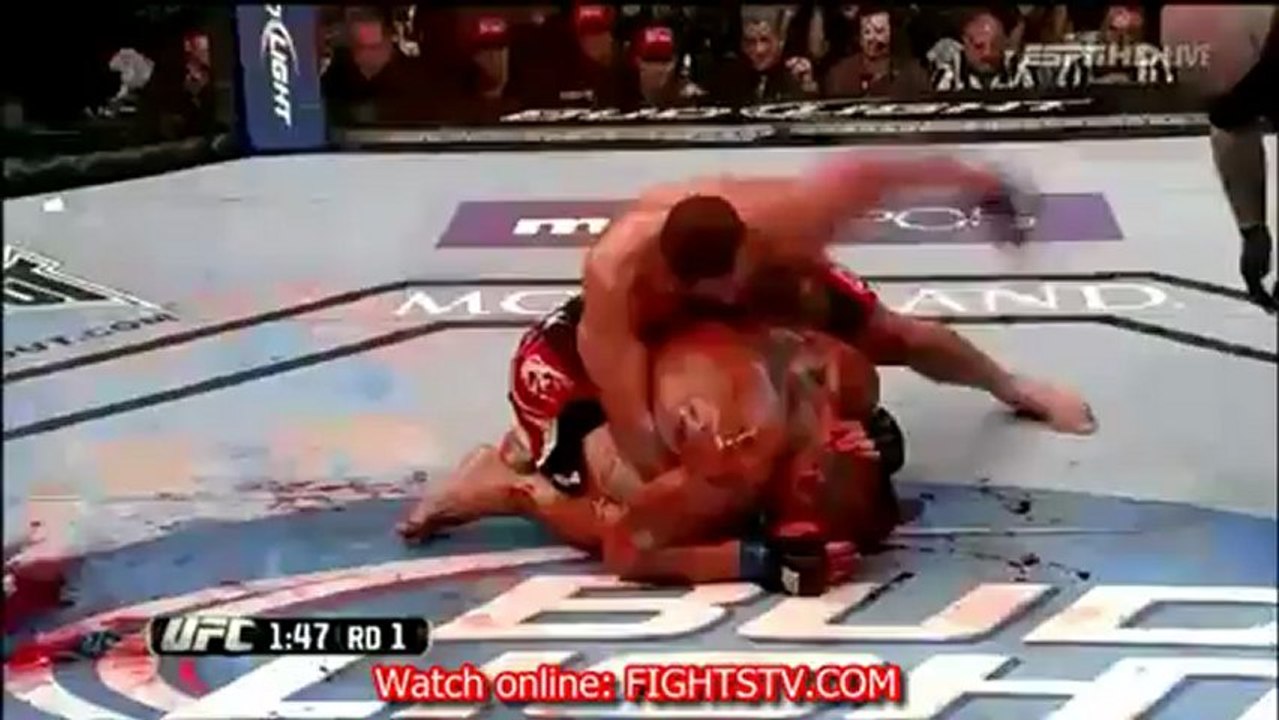 Brunson vs Leben fight video