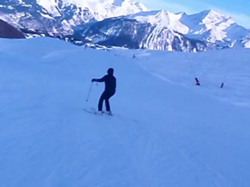 Je filme Ingrid pour qu'elle rectifie ses défauts...