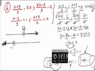 Ejercicios y problemas resueltos de inecuaciones problema 6