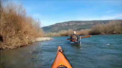 2012-12-22 Pantano de Yesa al 88% Video 2º