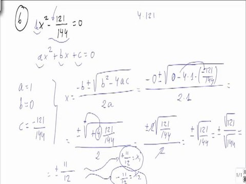 Ejercicios resueltos de ecuaciones de segundo grado problema 6