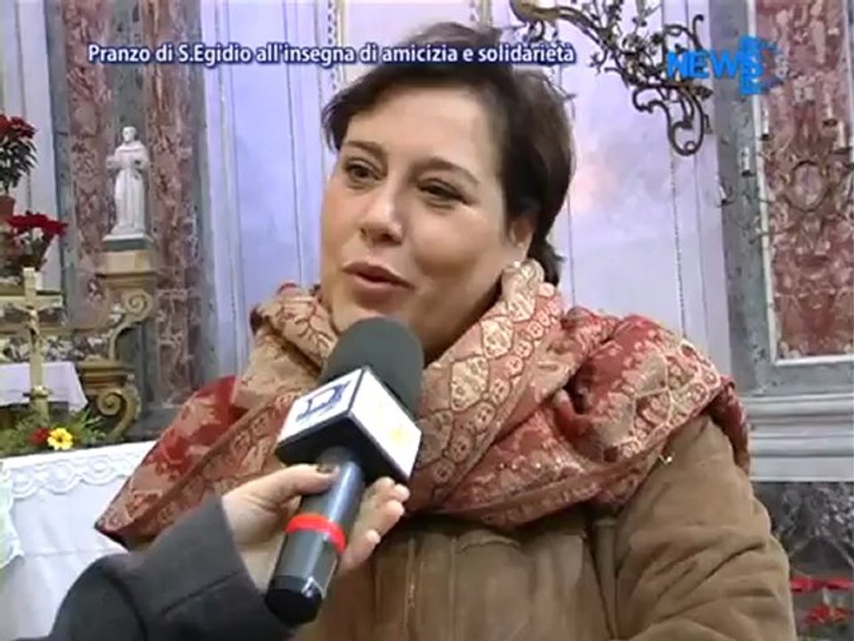 Pranzo Di S. Egidio All'Insegna Di Amicizia E Solidarietà - News D1 Television TV