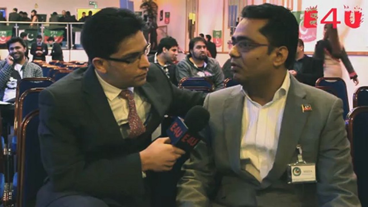PTI (UK) Mir Akram Hussain's special interview with E4U