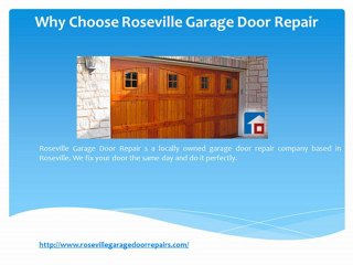 Roseville Garage Door Repair