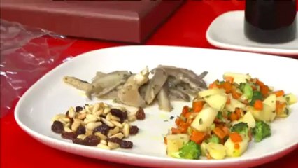 Papillota de verdures d'hivern amb gírgoles