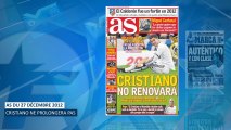 Messi, Cristiano et Ancelotti dans votre revue de presse du 27/12/12 !