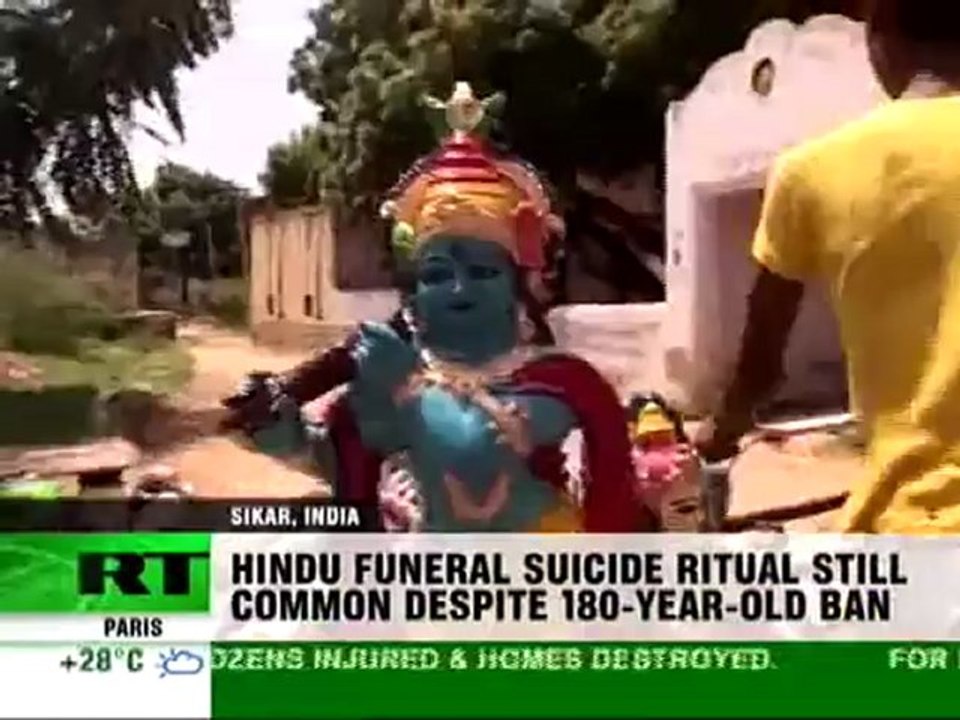 Indian women still commit ritual suicides