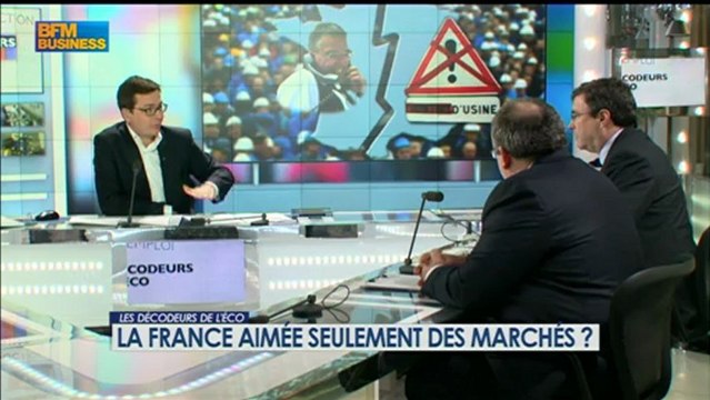 La France aimée seulement des marchés ? - 26 décembre - BFM : Les décodeurs de l'éco 1/5