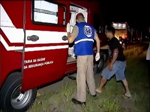 Acidente Cavalos soltos em rodovia provocam acidente de motoqueiro em Curitiba