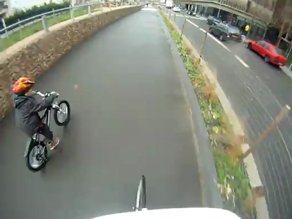 1ers tours de roues avec la gopro