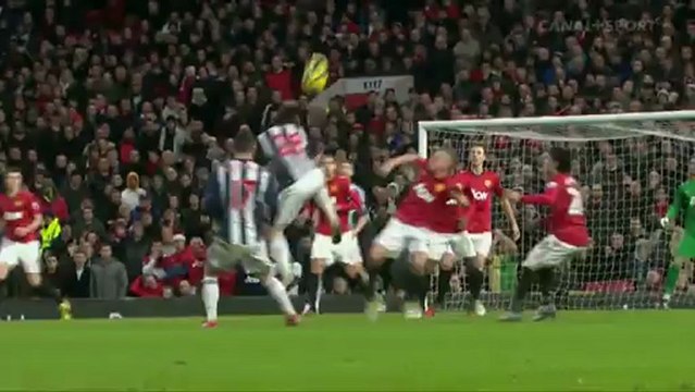 3RBY.NET - مخلص مباراة مانشستر يونايتد و ويست بروميتش - الشوط الاول