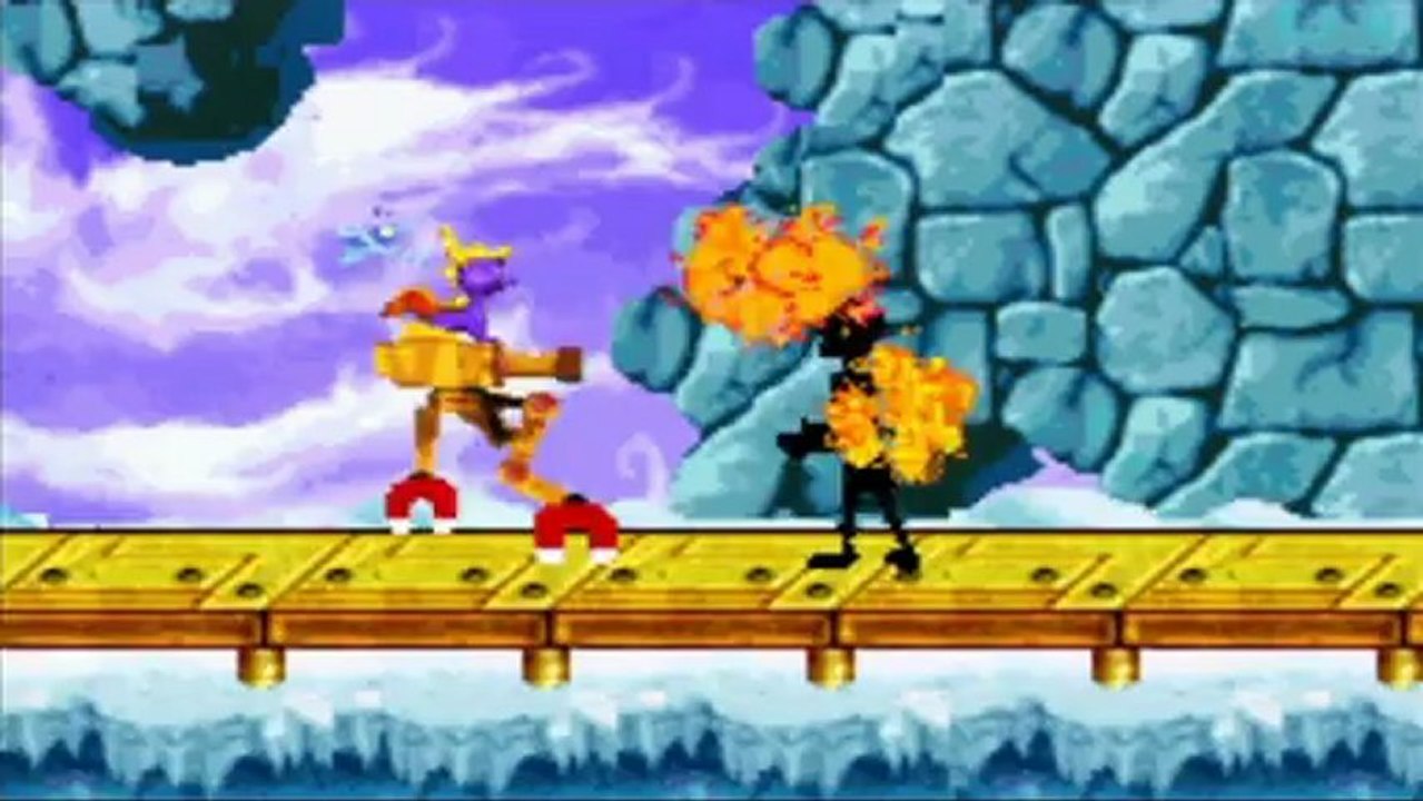 Spyro : Fusion - Falaises de glace : Sur la neige