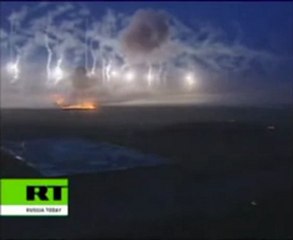 Russian military active at night