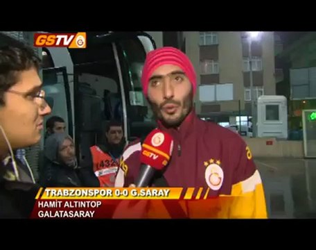 FUTBOL | Trabzonspor Maç Sonu: Hamit Altıntop