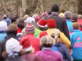 Немцы пробежались, чтобы переварить гуся