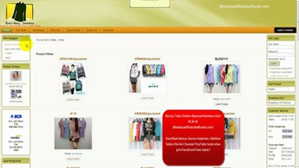 Toko Online: Kursus Toko Online VirtueMart - Menambah Kategori Baru