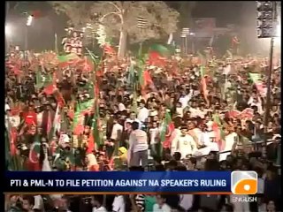 Geo News Summary- Drone Attack,PTI & PML-N To File Petition Against NA Speakers Ruling.mp4