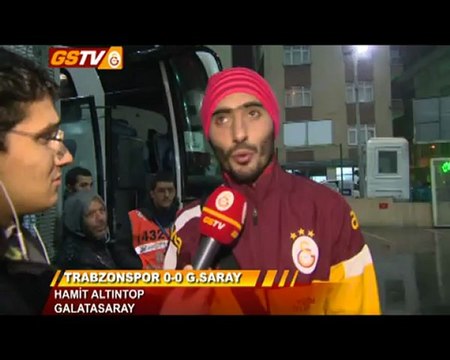 FUTBOL | Trabzonspor Maç Sonu: Hamit Altıntop