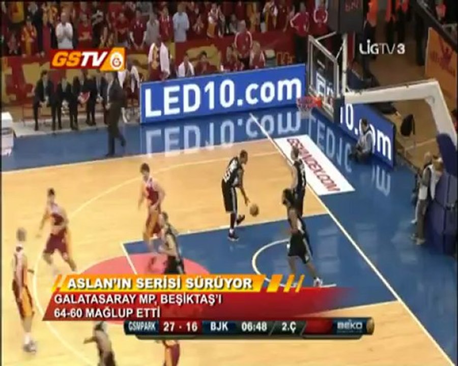 ERKEK BASKETBOL | Galatasaray Medical Park 64 - Beşiktaş 60