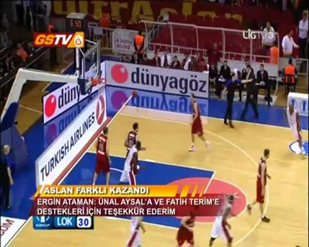 ERKEK BASKETBOL | Özet: Galatasaray Medical Park 76 - PBC Lokomotiv Kuban 52