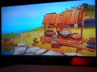 Asrérix aux J.O : 4/le char d'Alafolix et coup de boule d'Astérix