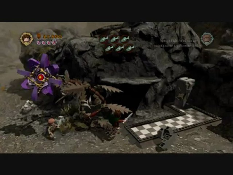 Playthrough Lego Le seigneur des anneaux(les deux tours) pc partie 6(1-2)